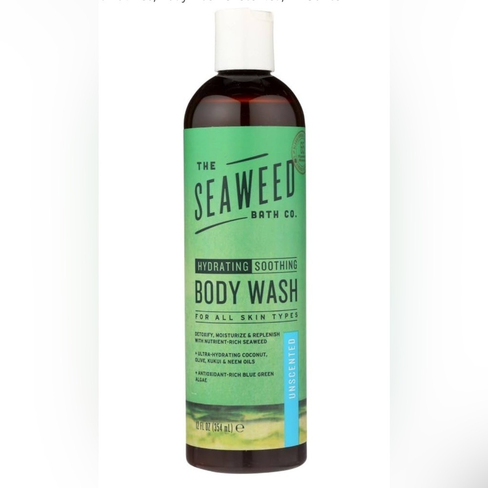 1 x The Seaweed Bath Co. Hydrating Body Wash unscented 12 oz